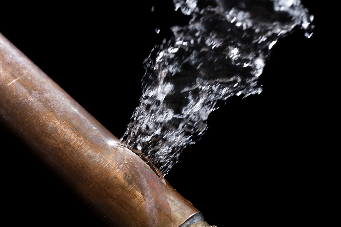 burst pipe plumber cypress